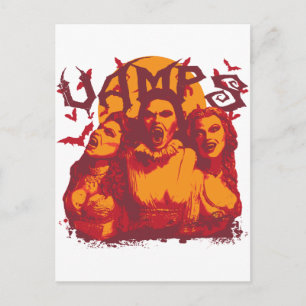 Vamps Postkarte
