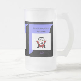 Vamptastic Halloween Large Mattiert Glass Tasse