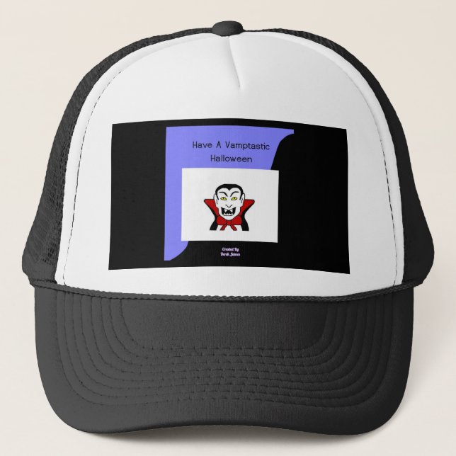 Vamptastic Halloween Trucker Hat Truckerkappe (Vorderseite)