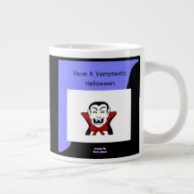 Vamptastische Halloween-Jumbo-Tasse