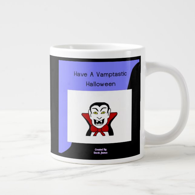Vamptastische Halloween-Jumbo-Tasse Jumbo-Tasse (Rechts)