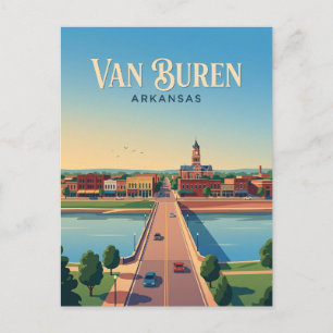 Van Buren USA Postkarte