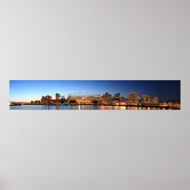 van city panorama poster (Vorne)