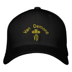 Van Demonz Gold Edition Casquette brodé