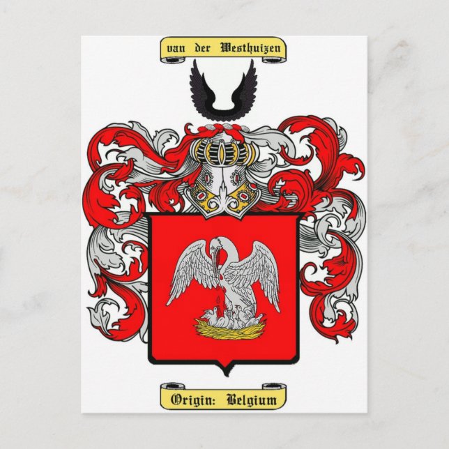 van der Westhuizen Postkarte (Vorderseite)