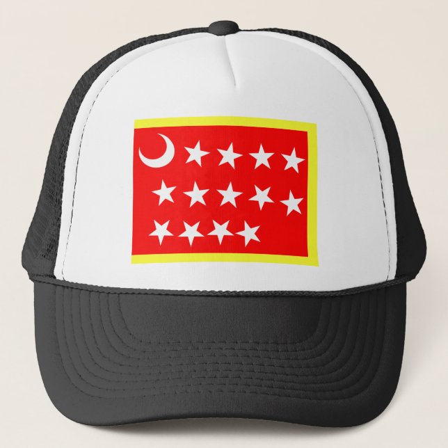 Van Dorn Flag (4. Missouri-Infanterie-Regiment) Truckerkappe (Vorderseite)