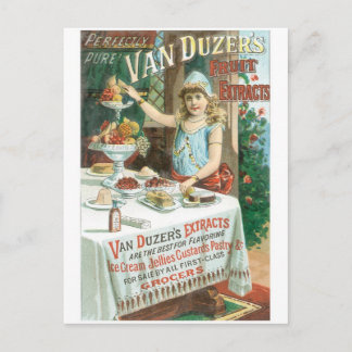 Van Duzers Extracts Postkarte