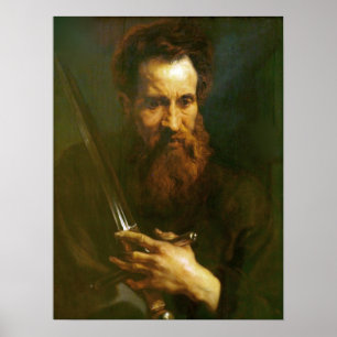 Van Dyck - Apostel Paulus Poster
