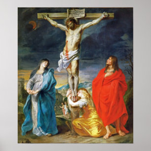 Van Dyck - Crucifixion Poster