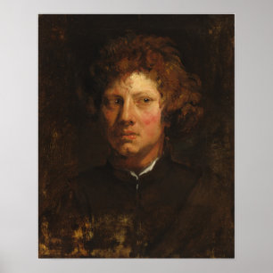 Van Dyck - Kopf eines jungen Mannes Poster