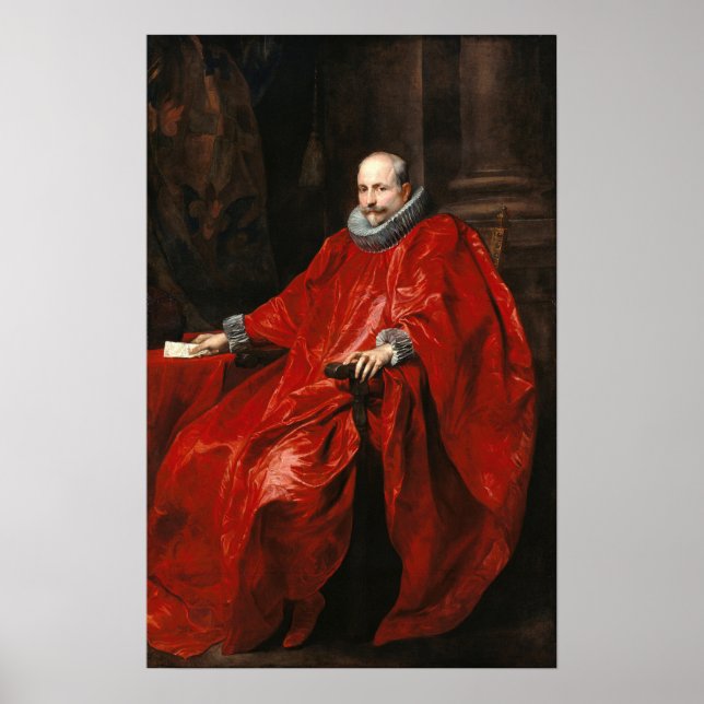 Van Dyck - Portrait von Agostino Pallavicini Poster (Vorne)