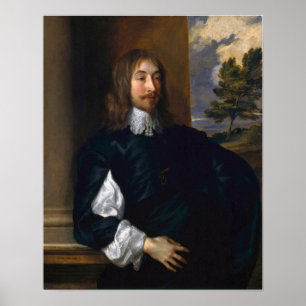 Van Dyck - Portrait von Sir William Killigrew Poster
