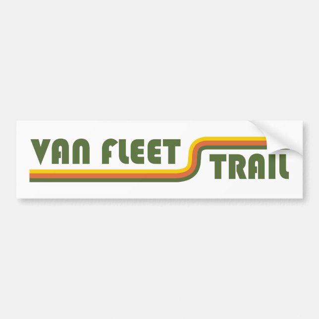 Van Fleet Trail Florida Autoaufkleber (Vorne)