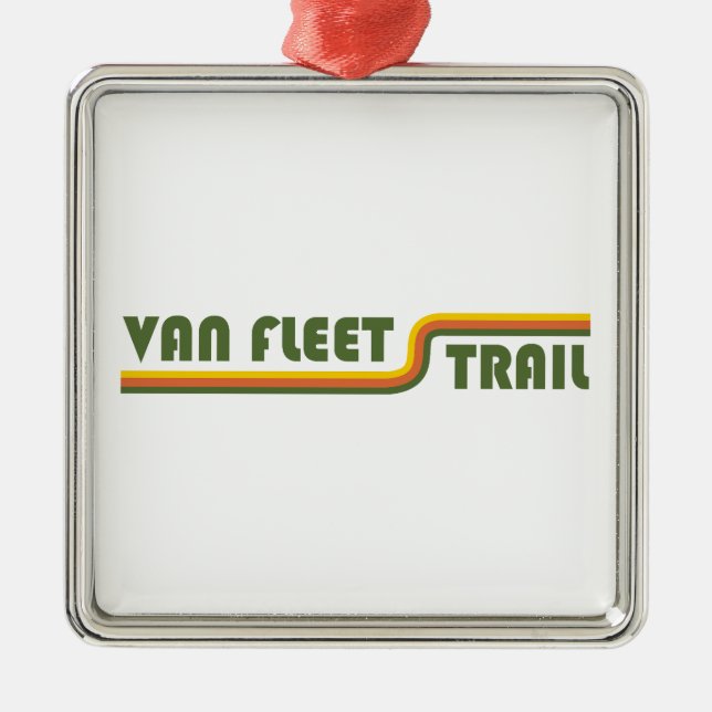 Van Fleet Trail Florida Ornament Aus Metall (Vorne)