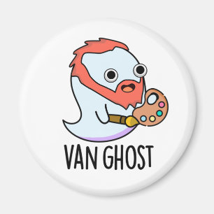 Van Geist Lustiger Künstler Geist Pun  Magnet