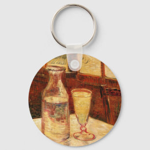 Van Gogh Absinth Vintage Impressionismus Stilleben Schlüsselanhänger