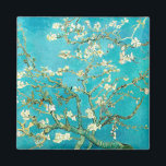 VAN GOGH Almond Bllossoms Magnet<br><div class="desc">"van gogh",  vincent,  "Mandelblüten",  Blume,  "berühmtes Gemälde",  Vintag,  "Fine Art",  blumenblau</div>