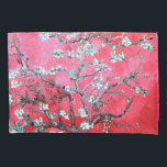 Van Gogh Almond Bllossoms roter blauer Pillowcase Kissenbezug<br><div class="desc">Almond-Blüten von Vincent Van Gogh Farbänderung Copyright 2sweet4wordsDesigns/ PureVintage Liebe Holen Sie sich die Schönheit von Van Gogh geliebten Mandelblüten in den Farben,  die Ihre Zuhause. Vincent van gogh,  van gogh,  Mandelblüten,  Blume,  floral,  hübsch,  schön, </div>