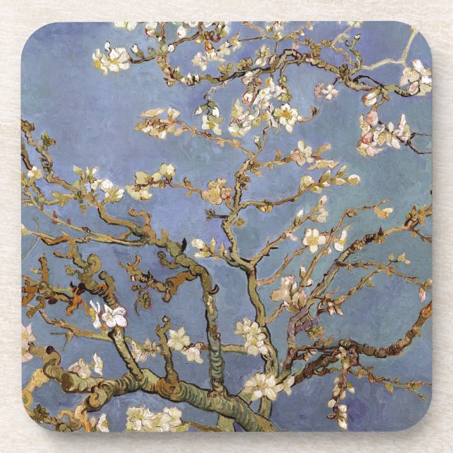 Van Gogh Almond Blossom Getränkeuntersetzer (Vorderseite)