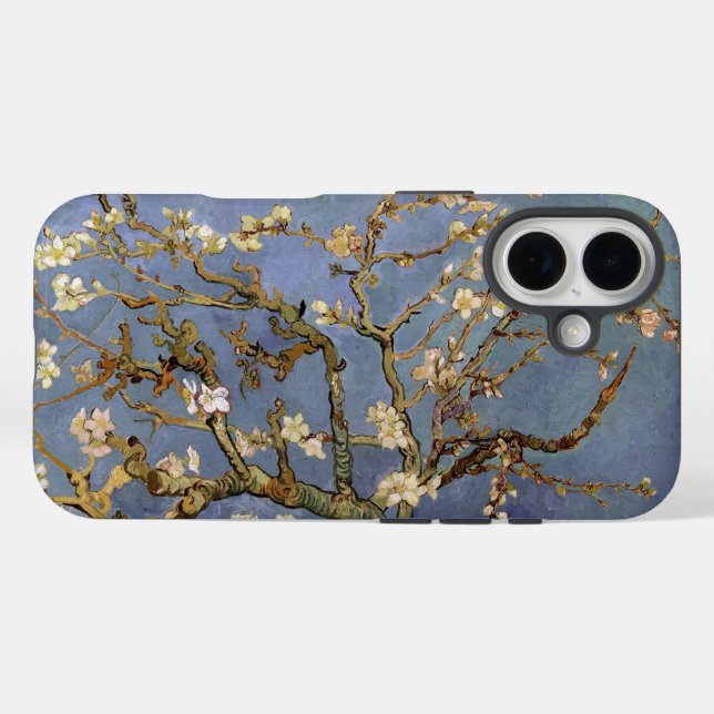 Van Gogh Almond Blossom iPhone 16 Hülle (Rückseite (Horizontal))