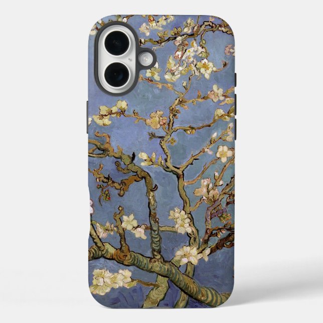 Van Gogh Almond Blossom iPhone 16 Plus Hülle (Rückseite)