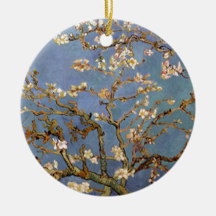 Van Gogh Almond Blossom Keramik Ornament