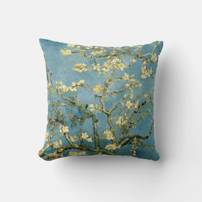 Van Gogh Almond Blossom Painting Kissen (Vorderseite)