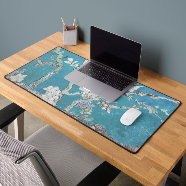 Van Gogh Almond Blossom Painting Schreibtischunterlage (Büro 2)