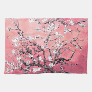 Van Gogh Almond Blossom pfirsich pink Geschirrtuch