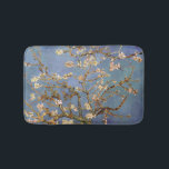 Van Gogh Almond Blossom Silver Badematte<br><div class="desc">Vincent Van Gogh Nature Painting Series - Almond Blossom in Blautönen</div>