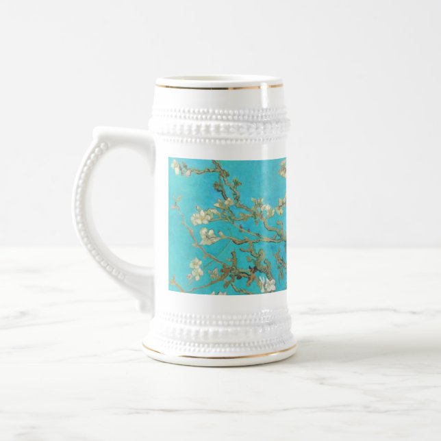 Van Gogh Almond Blossoms Bierglas (Links)
