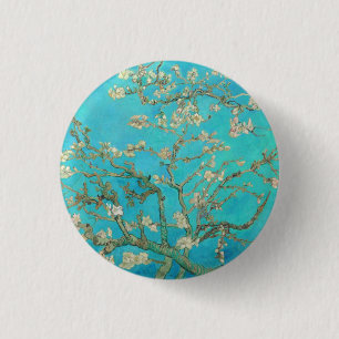 Van Gogh Almond Blossoms Button