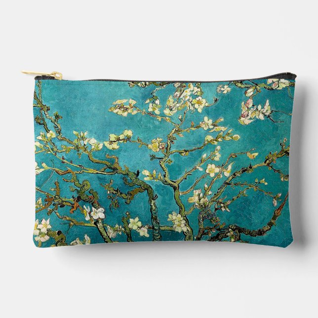 Van Gogh Almond Blossoms Classic Impressionism Zubehörtasche (Vorderseite)
