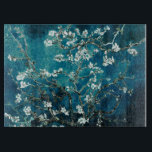 Van Gogh Almond Blossoms Dark Aquamarin Schneidebrett<br><div class="desc">Künstler: Vincent Van Gogh Titel: Mandelblüten in Farbe verändert</div>