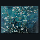 Van Gogh Almond Blossoms: Dunkel Aquamarin Schneidebrett<br><div class="desc">Künstler: Vincent Van Gogh Titel: Almond-Blüten geändert durch 2sweet4wordsDesigns/ PureVintage-Liebe</div>