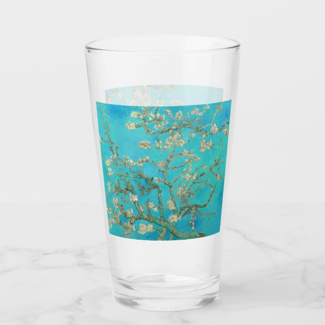 Van Gogh Almond Blossoms Glas (Vorderseite)