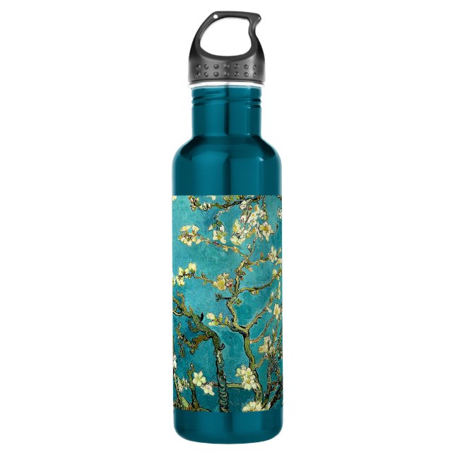 Van Gogh Almond Blossoms Klassischer Impressionism Trinkflasche (Vorderseite)