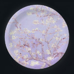 Van Gogh Almond Blossoms Lavender Pappteller<br><div class="desc">Lavendel Almond Blüten von Vincent Van Gogh Farbveränderungen Copyright 2sweet4wordsDesigns/ PureVintage Liebe Lavender Almond Blüten für eine künstlerische Touch zu Persönlichem Stil, Hochzeit Party, Kinderdusche, Bürogeschenke oder Frühjahr-Party: Feiern Sie Ihre besondere Anlässe mit der bezaubernden Schönheit von Vincent Van Gogh's Almond-Blüden. Unsere Lavendel Almond Blütengeschenke sind die ideale Begrüßungsstätte für...</div>