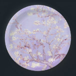 Van Gogh Almond Blossoms Lavender Pappteller<br><div class="desc">Lavendel Almond Blüten von Vincent Van Gogh Farbveränderungen Copyright 2sweet4wordsDesigns/ PureVintage Liebe Lavender Almond Blüten für eine künstlerische Touch zu Persönlichem Stil, Hochzeit Party, Kinderdusche, Bürogeschenke oder Frühjahr-Party: Feiern Sie Ihre besondere Anlässe mit der bezaubernden Schönheit von Vincent Van Gogh's Almond-Blüden. Unsere Lavendel Almond Blütengeschenke sind die ideale Begrüßungsstätte für...</div>