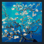 Van Gogh Almond Blossoms leuchtend türkis Poster<br><div class="desc">Almond-Blüten von Vincent Van Gogh Farbänderung Copyright 2sweet4wordsDesigns/ PureVintage Liebe Holen Sie sich die Schönheit von Van Gogh geliebten Mandelblüten in den Farben,  die Ihre Zuhause. Vincent van gogh,  van gogh,  Mandelblüten,  Blume,  floral,  hübsch,  schön, </div>