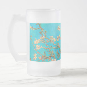Van Gogh Almond Blossoms Mattglas Bierglas
