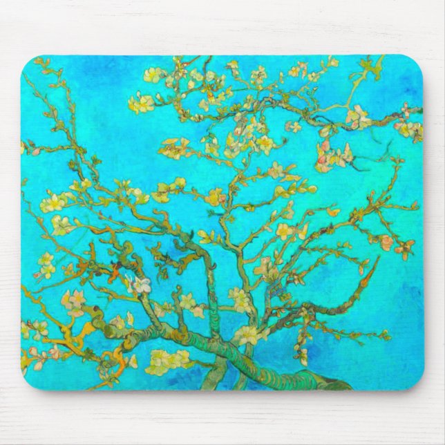 Van Gogh Almond Blossoms Mousepad (Vorne)