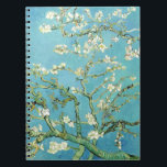 Van Gogh Almond Blossoms Notizblock<br><div class="desc">Künstler: Vincent Van Gogh Titel: Almond Blüten verändert Farbe durch 2sweet4wordsDesigns vincent van gogh,  van gogh,  Mandelblüten,  aquamarin,  Blume ,  Blüten,  Frühling,  raffiniert,  Dekoration</div>
