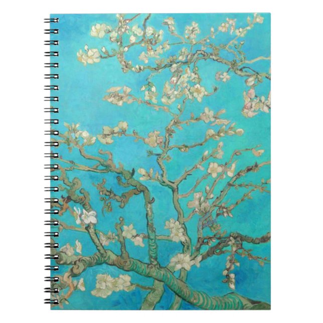 Van Gogh Almond Blossoms Notizblock (Vorderseite)