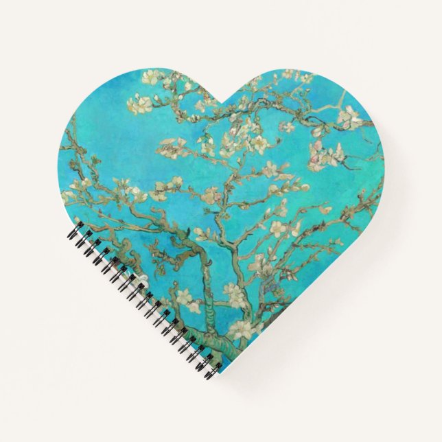 Van Gogh Almond Blossoms Notizbuch (Vorderseite)