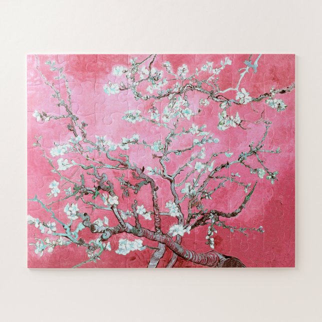Van Gogh Almond Blossoms Pink (Horizontal)
