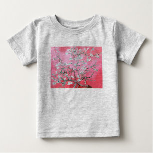 Van Gogh Almond Blossoms Pink Blau Baby T-shirt