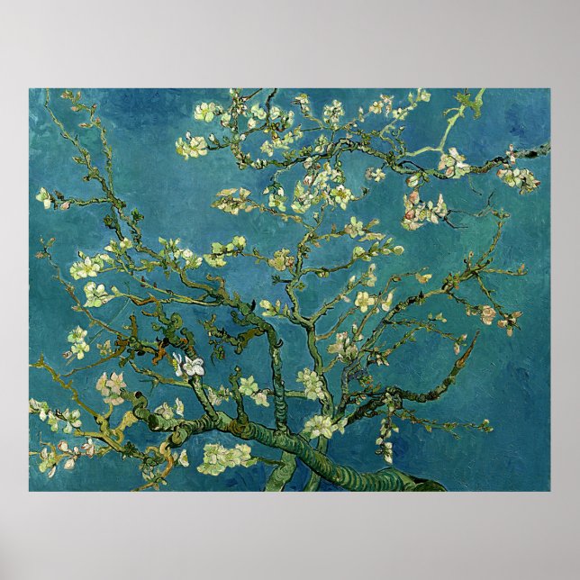 Van Gogh Almond Blossoms Poster (Vorne)