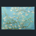 Van Gogh Almond Blossoms Stofftischset<br><div class="desc">Künstler: Vincent Van Gogh Titel: Almond Blüten verändert Farbe durch 2sweet4wordsDesigns vincent van gogh, van gogh, Mandelblüten, aquamarin, Blume , Blüten, Frühling, raffiniert, Dekoration</div>