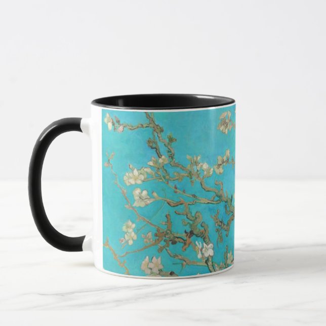 Van Gogh Almond Blossoms Tasse (Links)